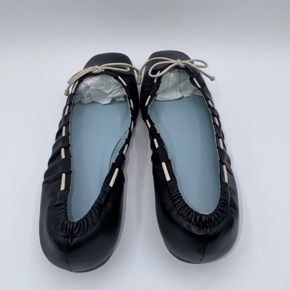 Frances Valentine Loafers Women's Size 7 B Blue Leather Limited Edition Sample - Picture 4 of 14